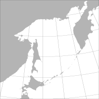 オホーツク海の海氷解析図のイメージ