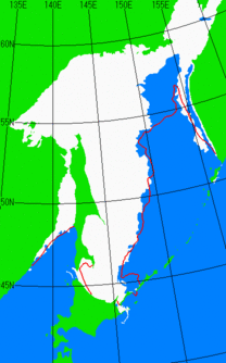 2月29日の海氷分布図