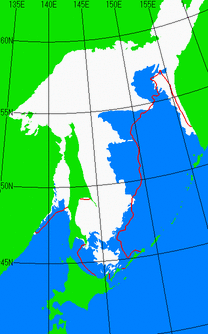 3月10日の海氷分布図