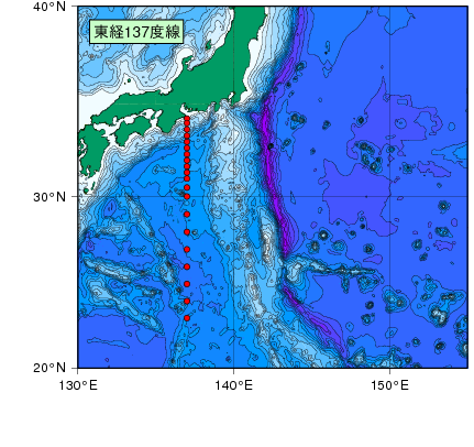 日本南方測線図