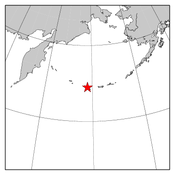 震央の位置