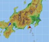 伊豆東部火山群地図