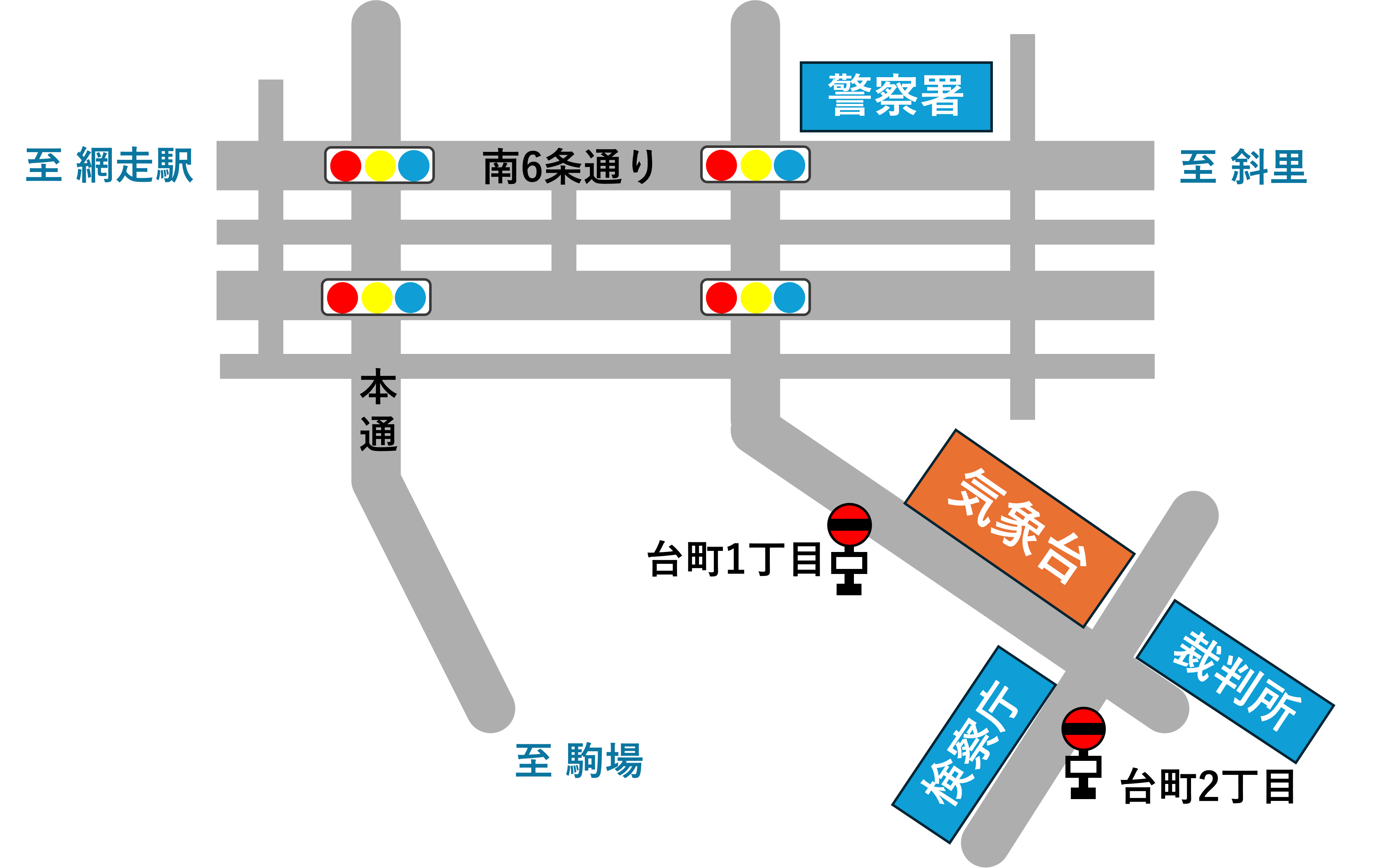 気象台案内地図の画像