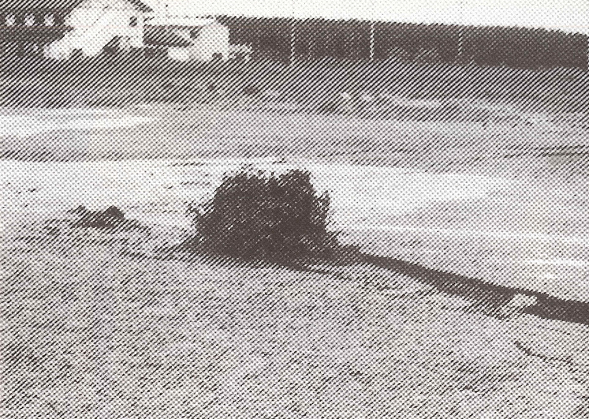 地震被害写真（北羽新報社）