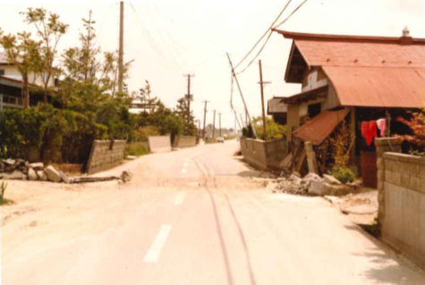 地震被害写真