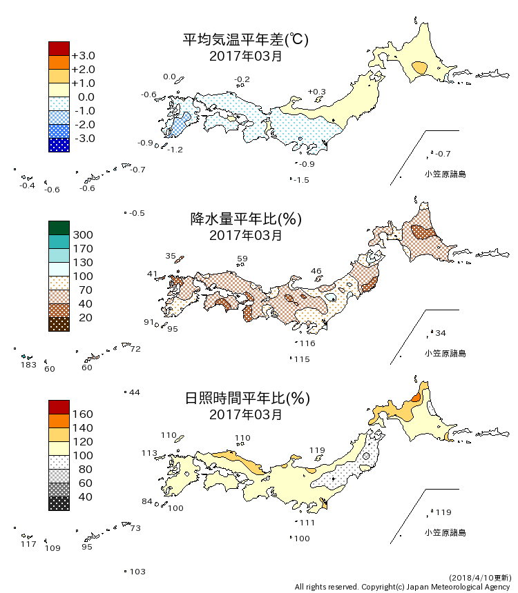 月ＴＲＳ分布図