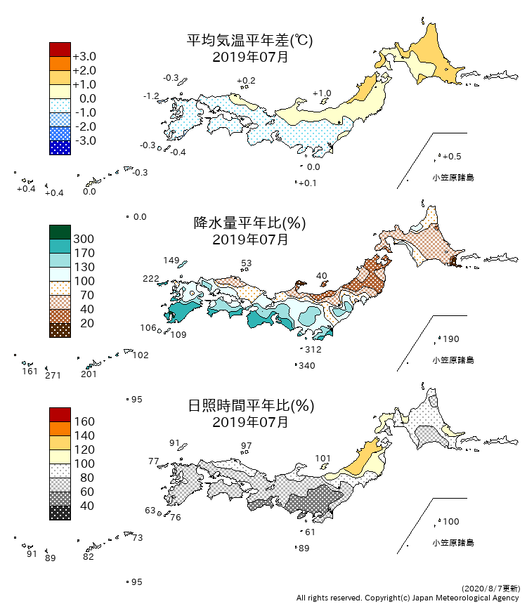 月ＴＲＳ分布図