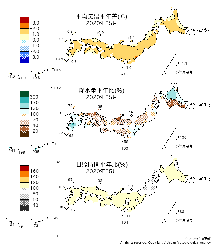 月ＴＲＳ分布図