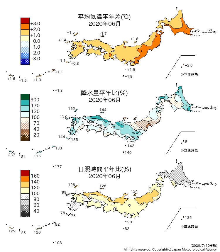 月ＴＲＳ分布図