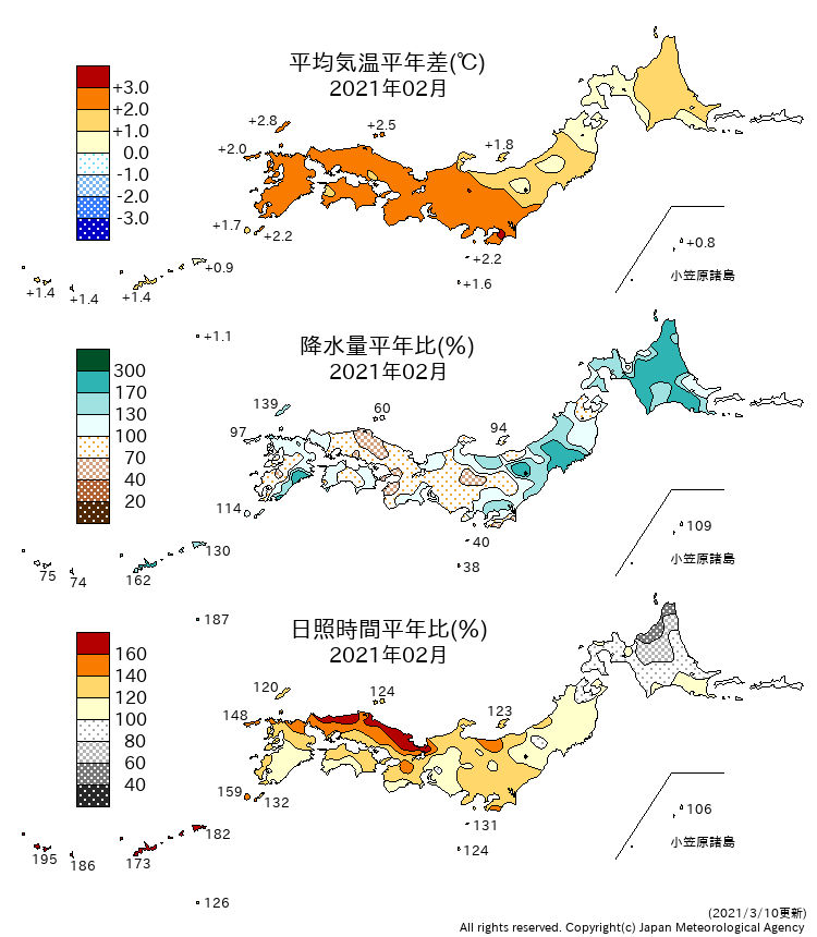 月ＴＲＳ分布図