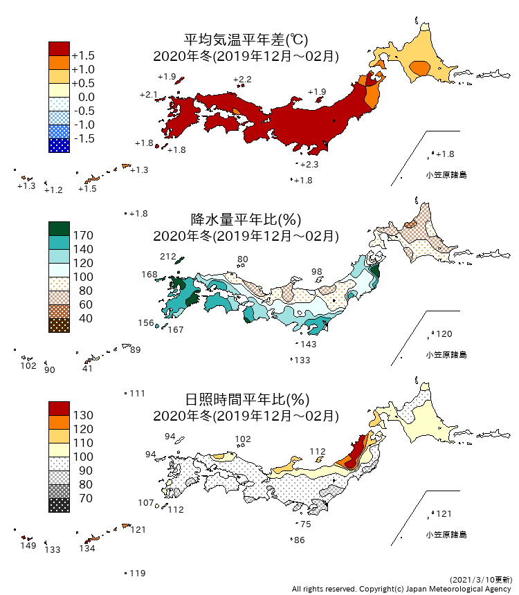 季節ＴＲＳ分布図