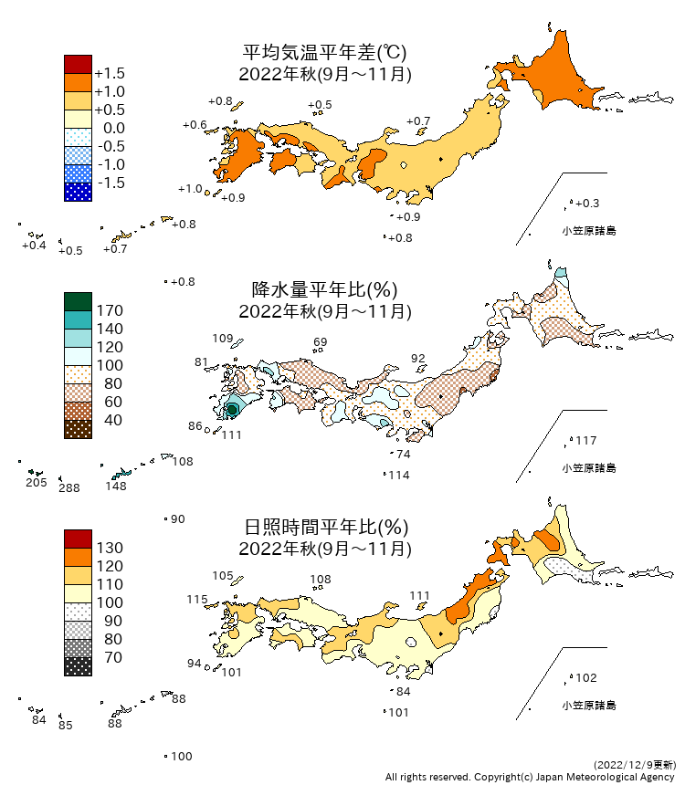 季節TRS分布図