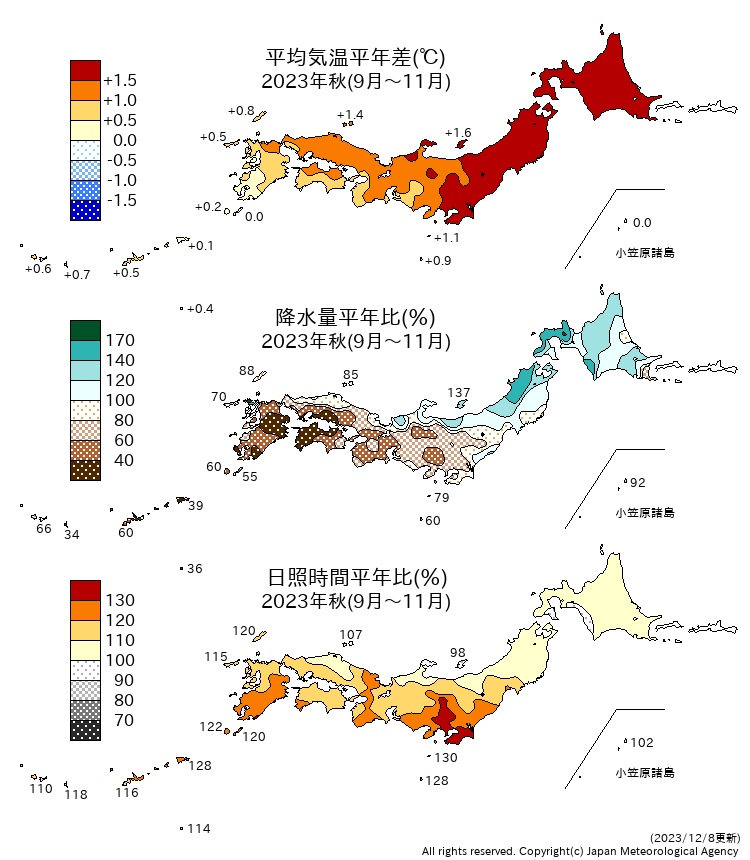 季節TRS分布図