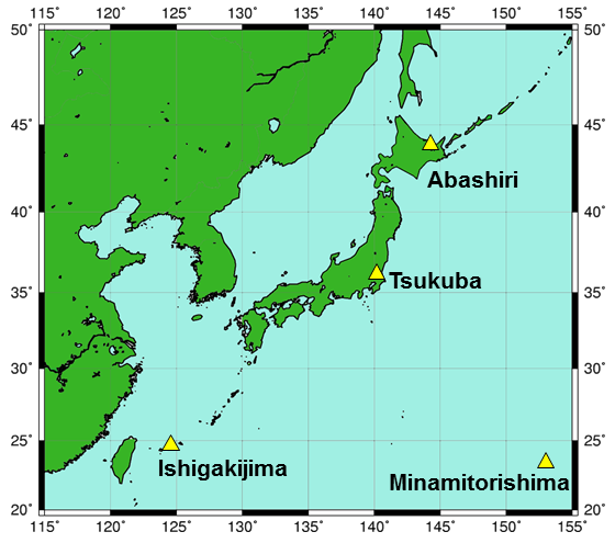 Solar and infrared radiation observation stations