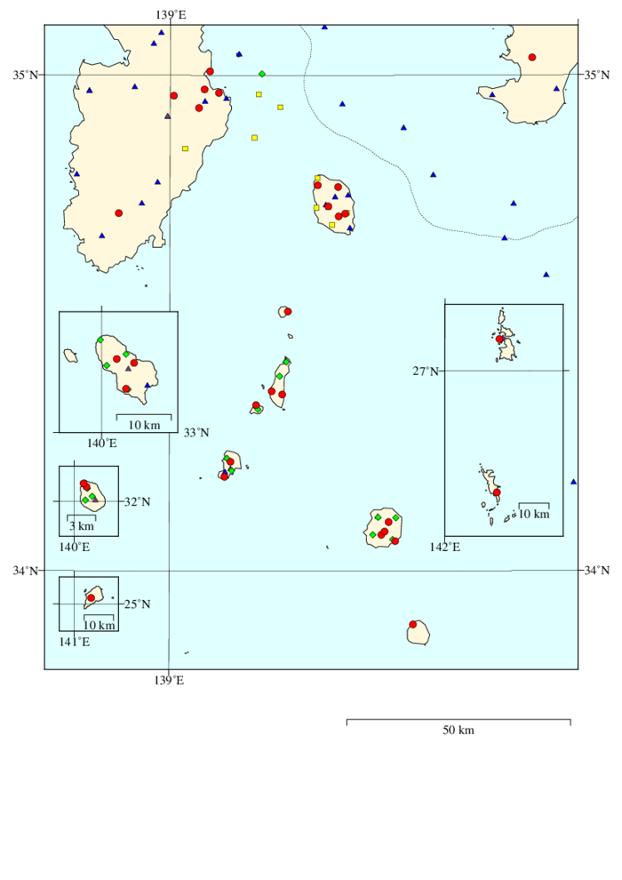 Seismic station map