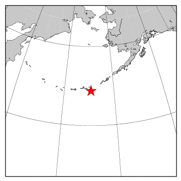 震央の位置