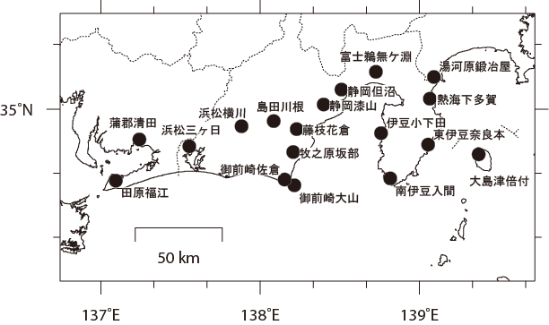 体積ひずみ計配置図