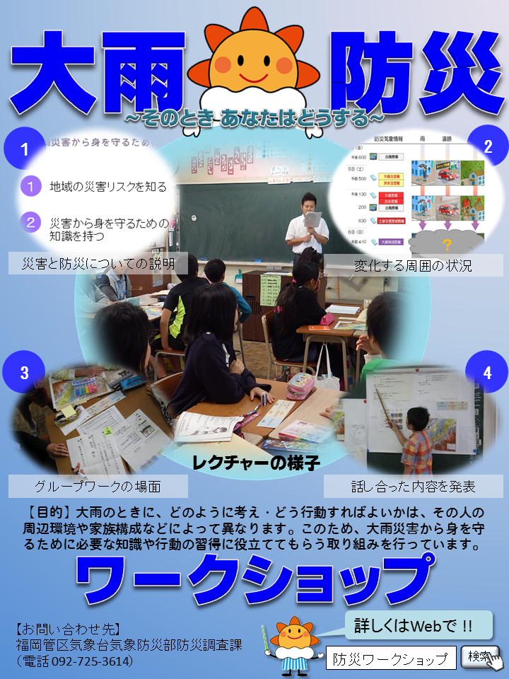 大雨防災ワークショップ