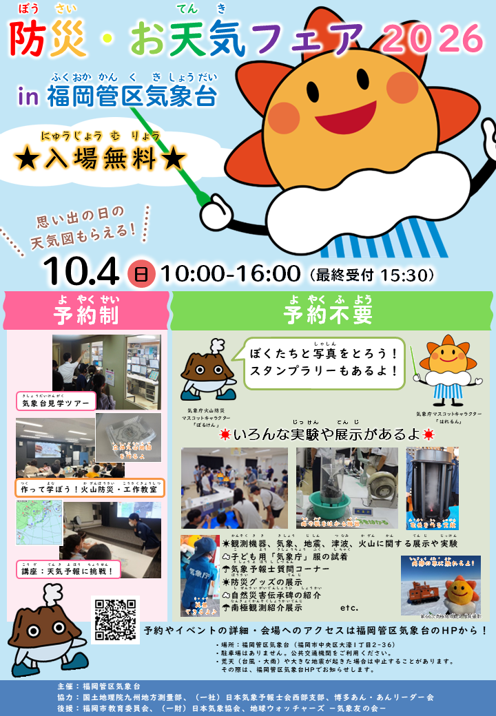 お天気フェアポスター