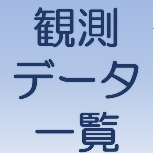 大気・海洋環境観測年報