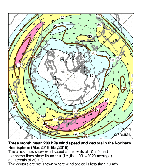 気象庁 | 大気の循環・雪氷・海況図表類
