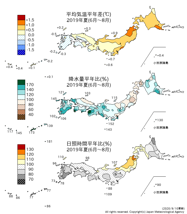 季節ＴＲＳ分布図