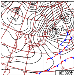 Japan Synoptic Chart