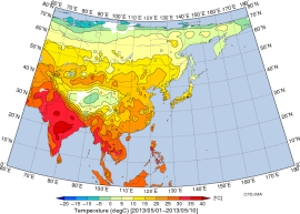 最低 気温 世界