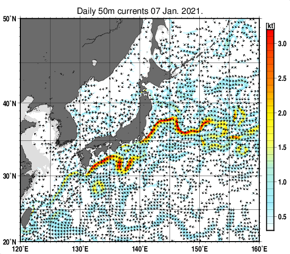 日本近海の海流