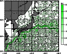 海面付近の流れ図