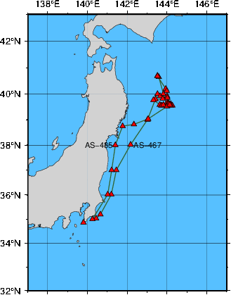 Japan Meteorological Agency | Data of Oceanographic and Marine ...