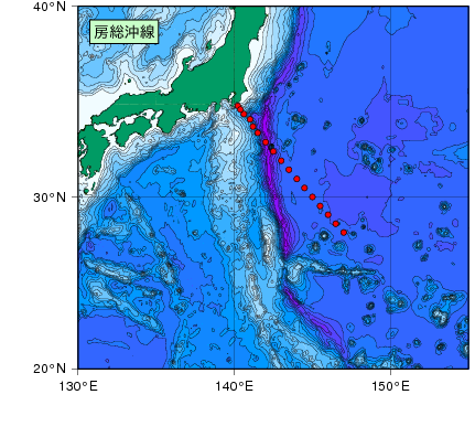 日本南方測線図