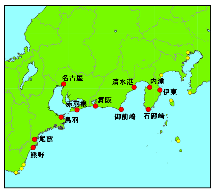気象庁 歴史的潮位資料 近年の潮位資料 清水港 Shimizuminato