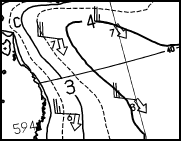 等高線を説明するための図です