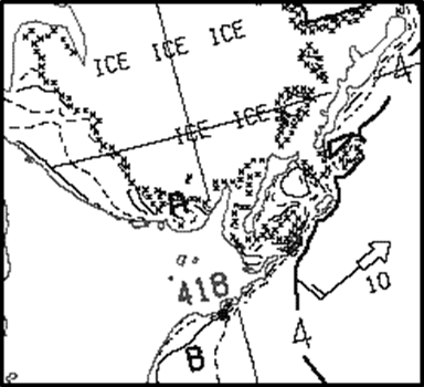 海氷を説明するための図です