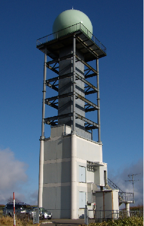 横津岳気象レーダー観測所