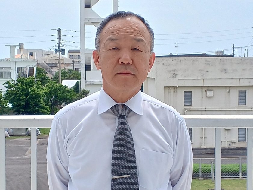 石垣島気象台長顔写真