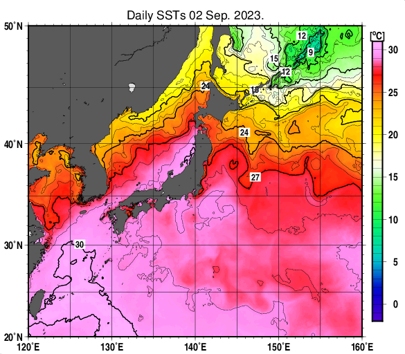 日別海面水温