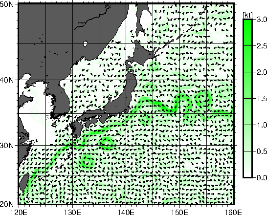 海流実況図