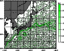 海面付近の流れ図