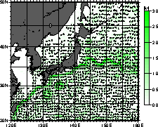 海面付近の流れ図