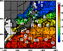 100m水温図