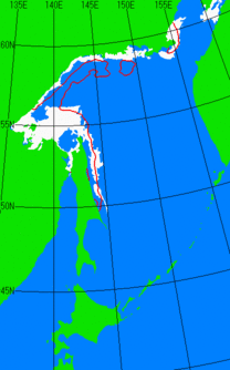 5月20日の海氷分布図