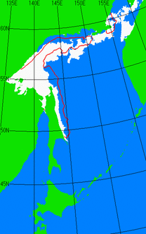 5月15日の海氷分布図