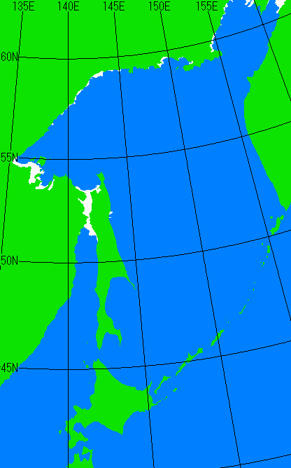 11月30日の海氷分布図