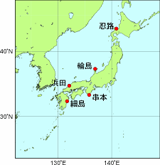 検潮所地図