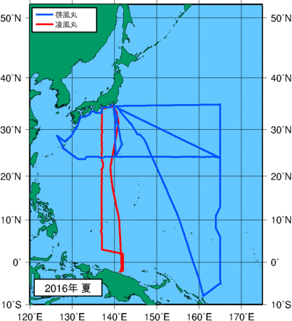 季節別観測点図