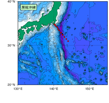 日本南方測線図