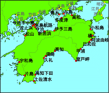 四国地方