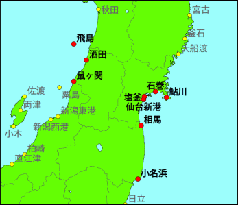 東北地方南部